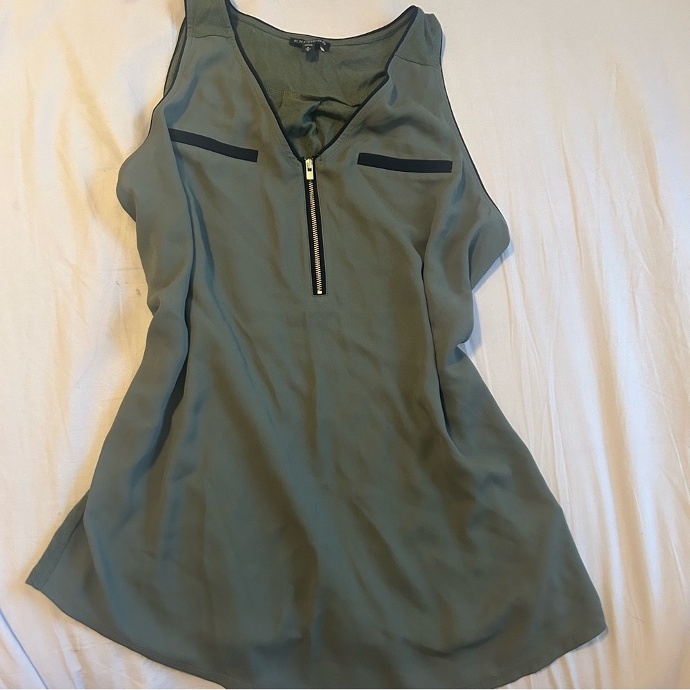 Olive green tank